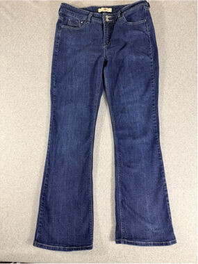 Levis 526 Slender Bootcut Jeans Womens 31x32 Dark Wash Mid Rise